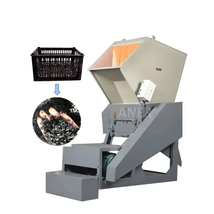 Plastic pet bottle shredder machine