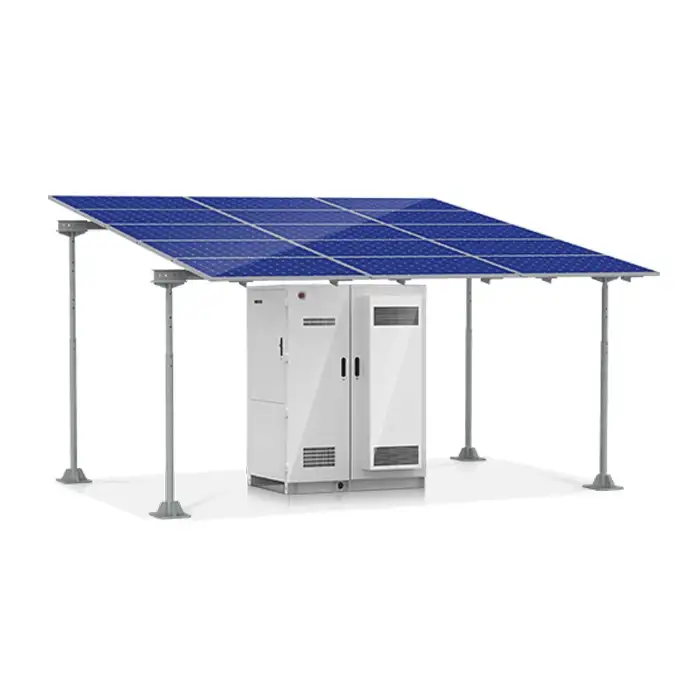 On-Site Telecom Power System with Solar Panels – Smart Energy Solution for City Site