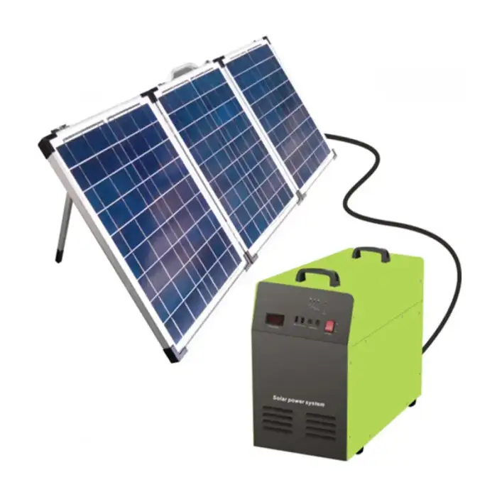 All-in-One Portable Solar Generator Kit: 5KW Off-Grid & 6KW Hybrid Solar System for Home Use