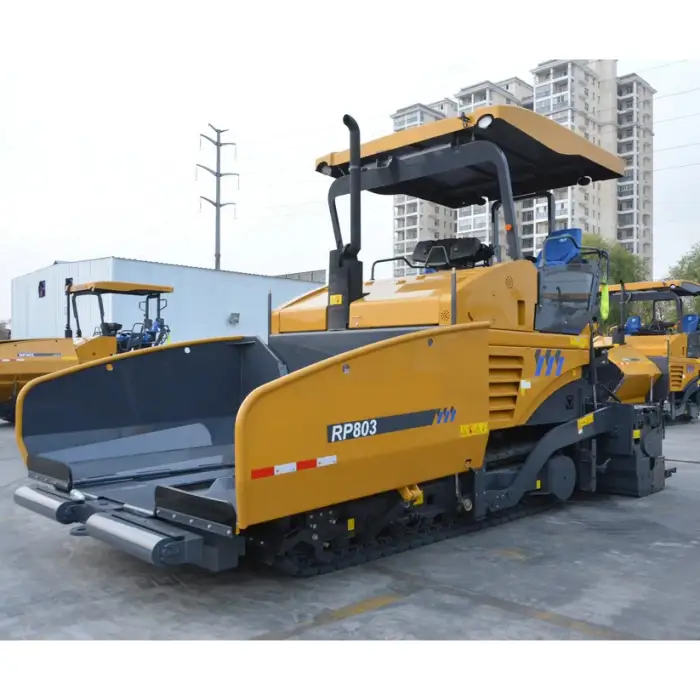 8M Paving Width Road Paver RP803 600T/h Asphalt Laying width