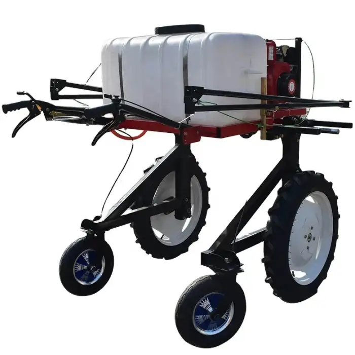 latest large tire self-propelled agricultural sprayer