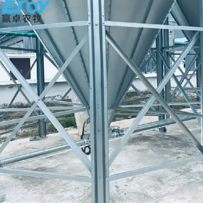 Chicken Feed Silo Used for Poultry Farm,High quality Grain Silo