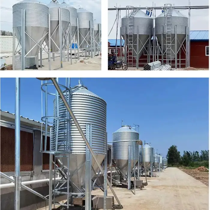 Cow Cattle Feed Storage Silos