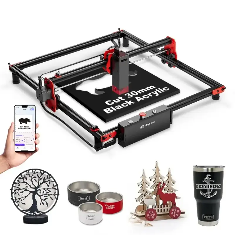 Algolaser DIY Kit 10W Mini Laser Cutting Machine – Ideal for Wood &amp; Acrylic Projects