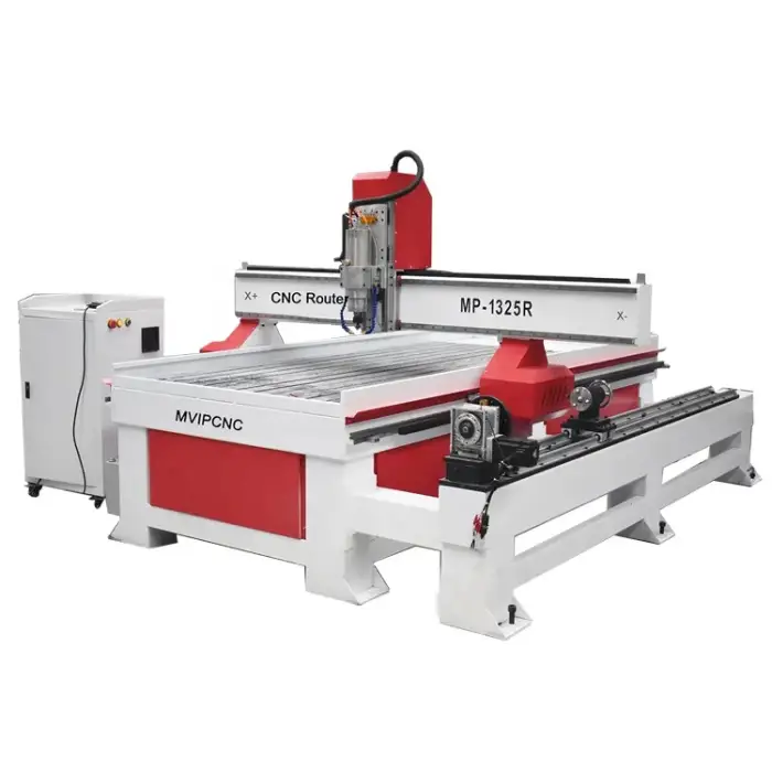 Automatic 4-Axis CNC Router with DSP Control – 1250x2500mm for Woodworking &amp; Furniture