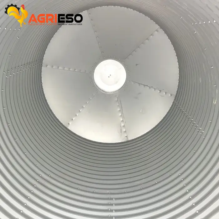 Poultry Feed Silo Storage Bins Hot Sale Hot Galvanized Steel Silo for Chicken Feed from AGRIESO