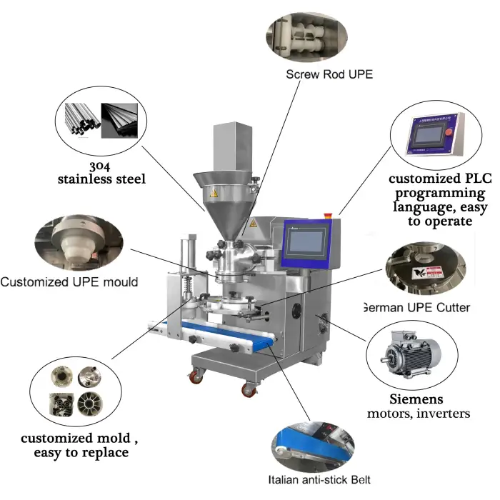 High efficiency fully Automatic Maker Empanada Samosa Dumpling Making Machine