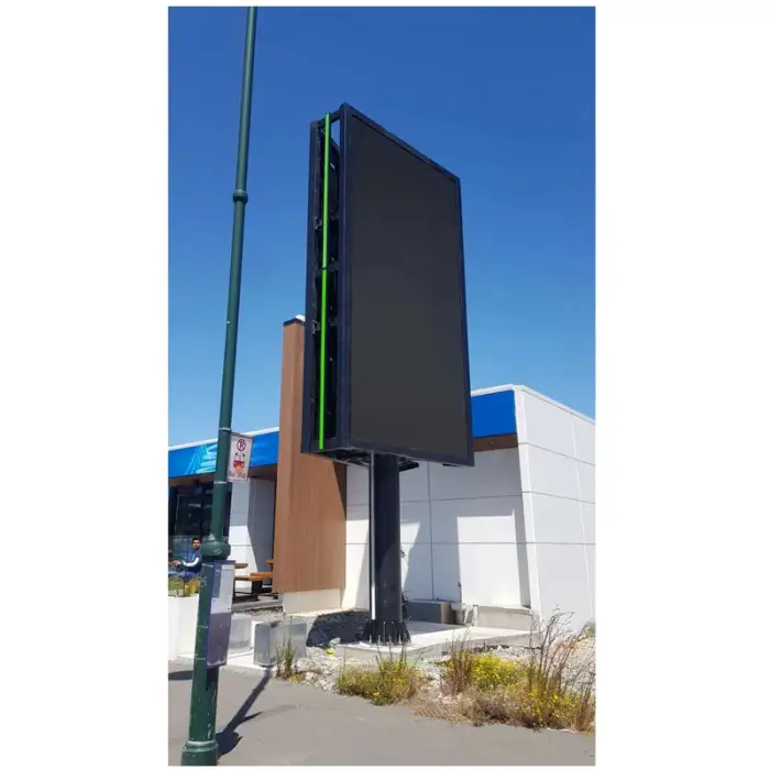 Outdoor Street Pole Large Screen Waterproof Led Digital Advertising Billboard