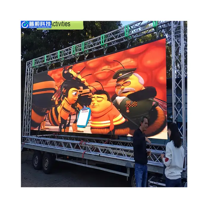 LED DJ Booth Stage Led Panel Screen Advertising Display P2.604 Indoor Big Rental Led Screen For Nightclub