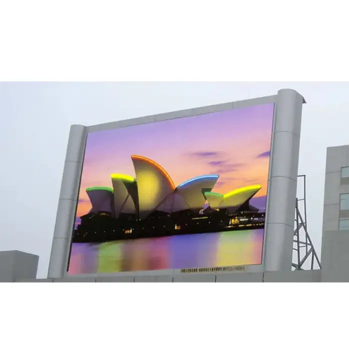 Outdoor Led Advertising Displays With Digital Board Panel  Standalone Screens To Road Standing Commercial Sign Billboard