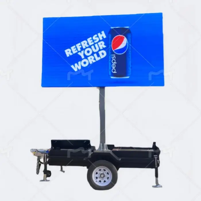 Digital billboard LED display screen trailer outdoor Mobile Advertising Billboard trailer