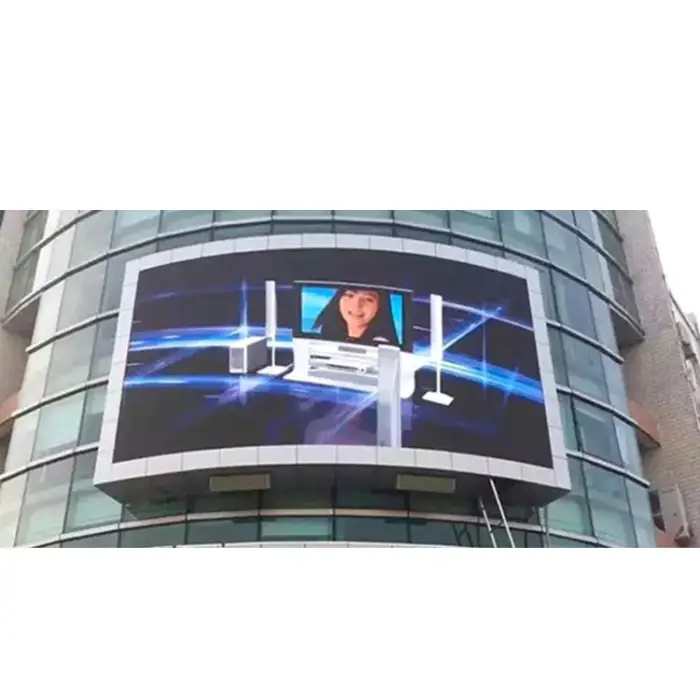 Outdoor Led Advertising Displays With Digital Board Panel  Standalone Screens To Road Standing Commercial Sign Billboard