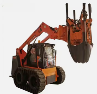 Tree Transplanter Tree Spade Mounted On Excavator And Skid Steer Loader