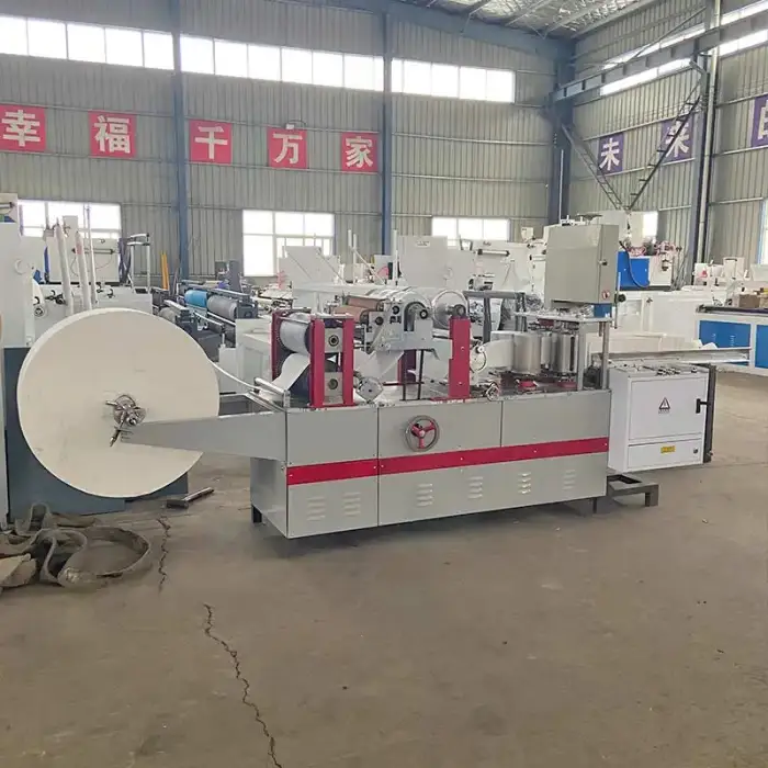 Compact Full Automatic Napkin Tissue Paper Making Machine – Production Line