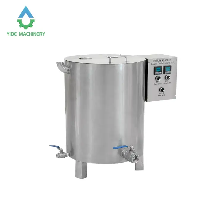 Equipment Water Oil Jacket Candle Making Melting Pot Electric Machine Paraffin Soy Wax Candle 30Kg Melting Tank