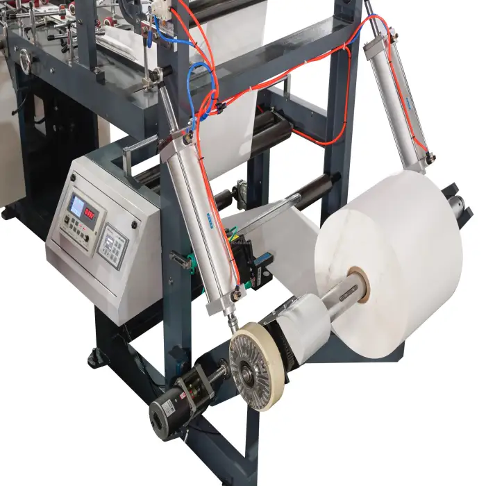 JYD Computerized High-Speed Automatic Kraft Gift &amp; Food Paper Carry Bag Making Machine – V-Bottom