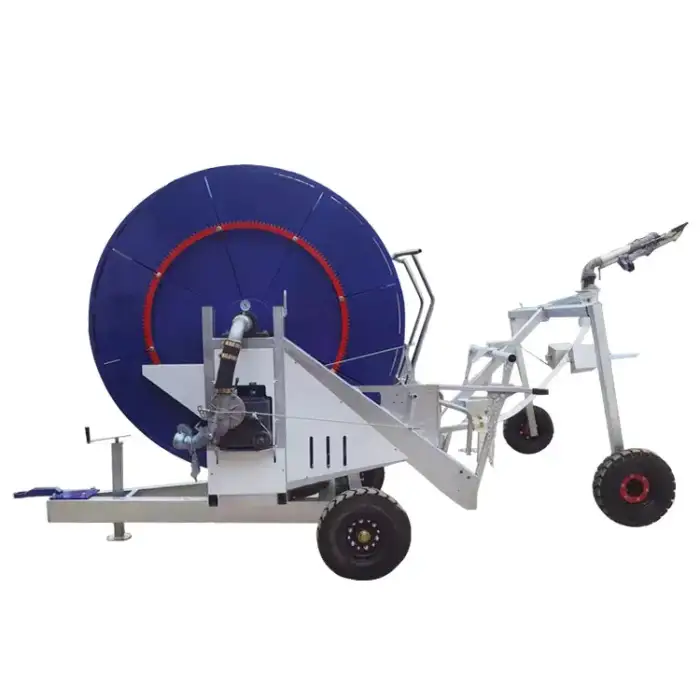 Agricultural Reel Sprinkler With Extended Hose Can Be Customized Fully Automatic Watering Machine