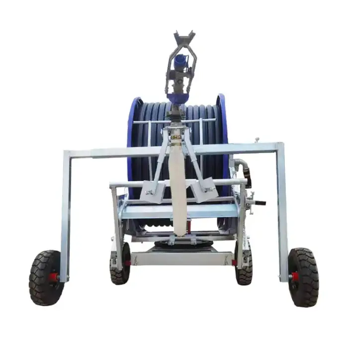 Agricultural Reel Sprinkler With Extended Hose Can Be Customized Fully Automatic Watering Machine