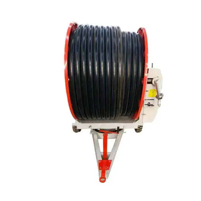 Agricultural Reel Sprinkler With Extended Hose Can Be Customized Fully Automatic Watering Machine