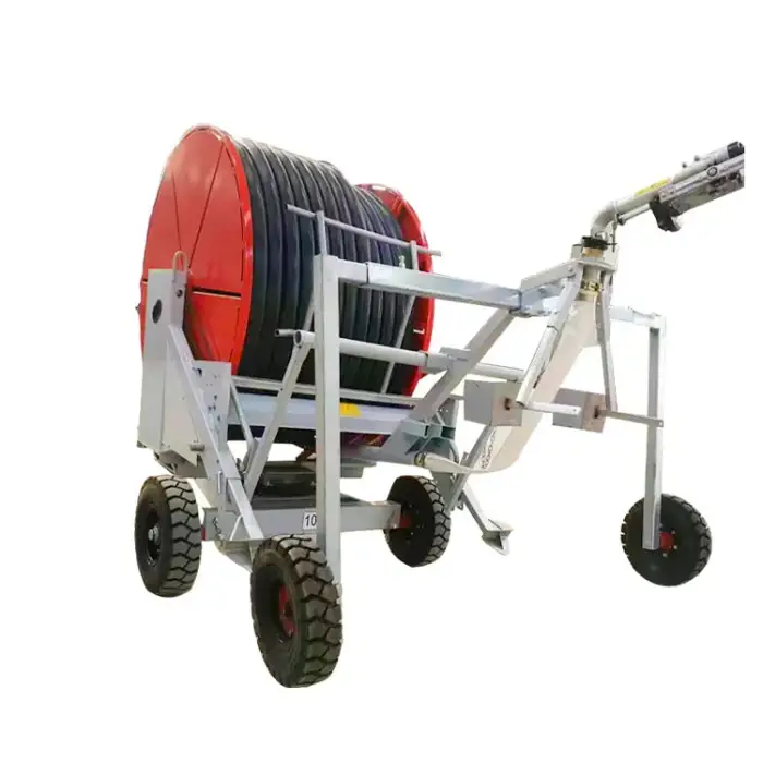 Agricultural Reel Sprinkler With Extended Hose Can Be Customized Fully Automatic Watering Machine