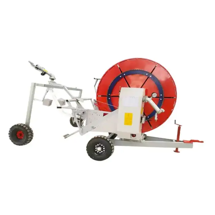 Agricultural Reel Sprinkler With Extended Hose Can Be Customized Fully Automatic Watering Machine