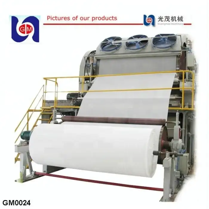 Paper Recycling Equipment – Roll Converting Plant for Facial Napkin &amp; Tissue Paper Production Line