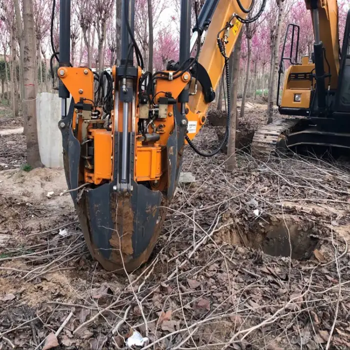 Tree Spade Digger Machine For Trees Transplanting