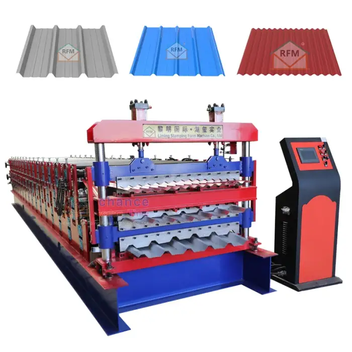 LM Production Popular IBR Roof Sheet Making Machine with Best Quality