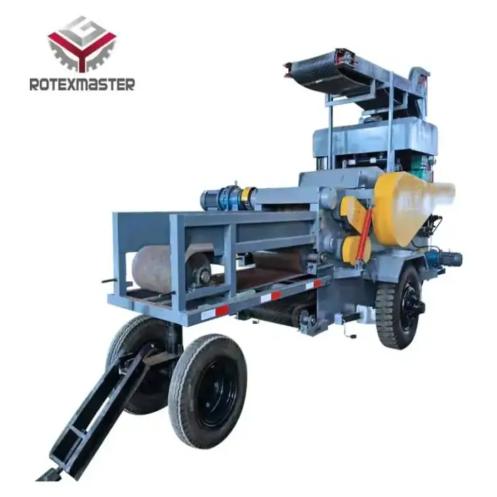 15-25 Ton Per Hour Wood Chipping Machine, Industrial Drum Wood Chipper