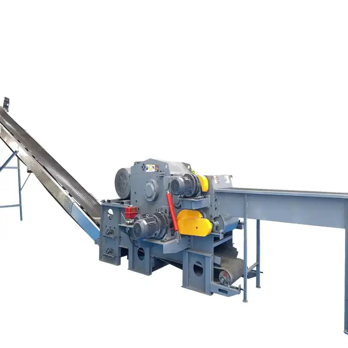 15-25 Ton Per Hour Wood Chipping Machine, Industrial Drum Wood Chipper