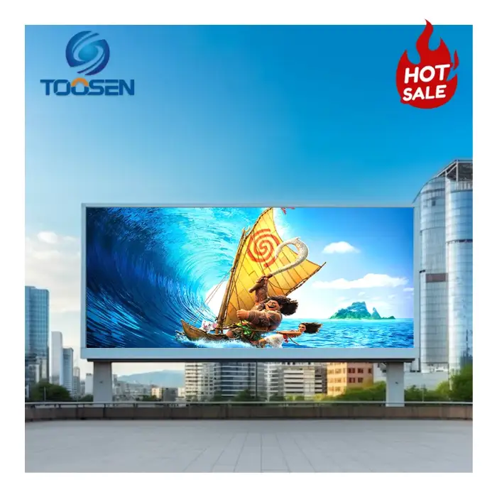 Outdoor Big LED Video Wall Advertising Mall LED Screen Energy P2P2.5P3P4P5 Outside Building Commercial Digital Billboard Display