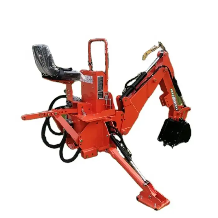 Cheap towable backhoe