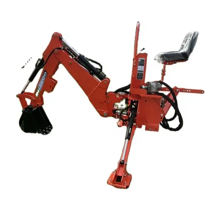 Cheap towable backhoe