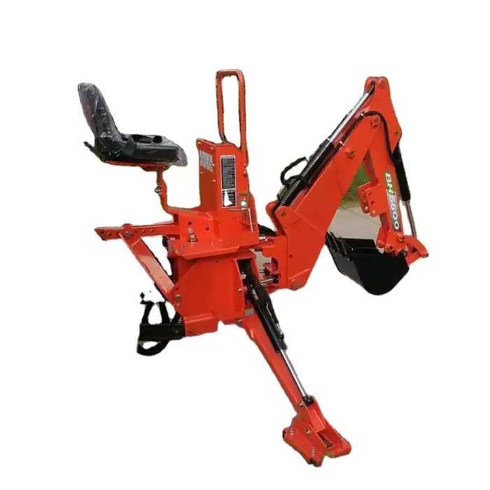 Cheap towable backhoe