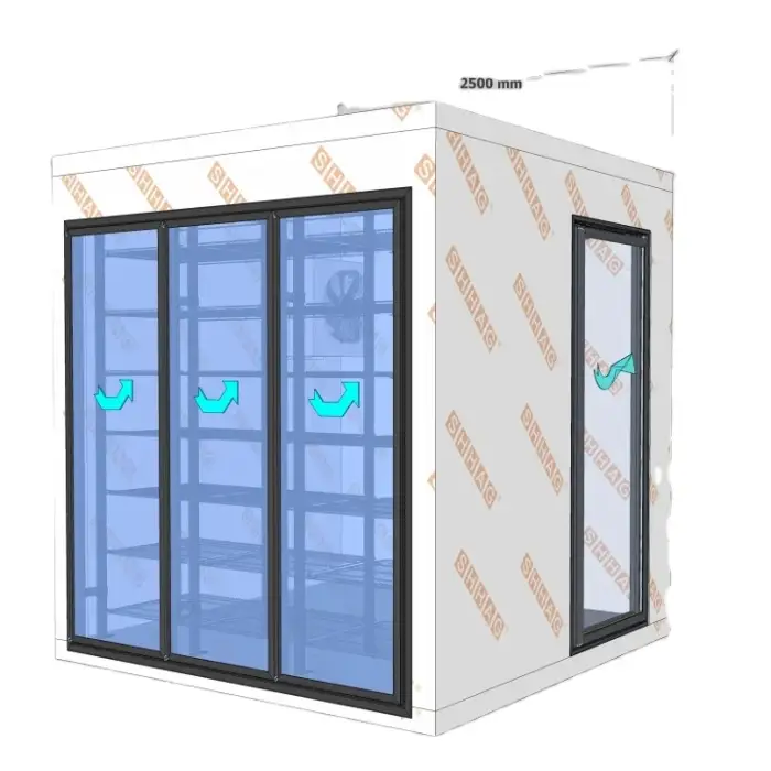 Affordable Glass Door Cold Storage Freezer for Warehousing &amp; Refrigeration