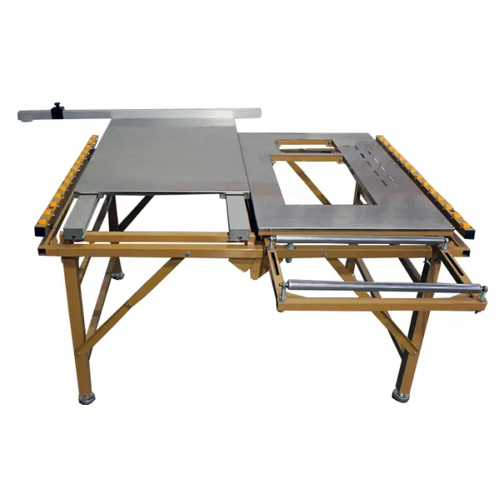 Sliding table saw wood cutting panel saw machine