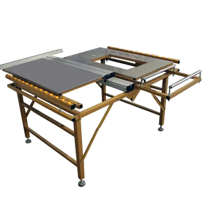 Sliding table saw wood cutting panel saw machine