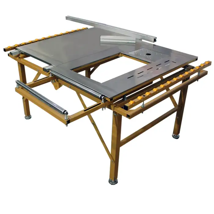 Sliding table saw wood cutting panel saw machine