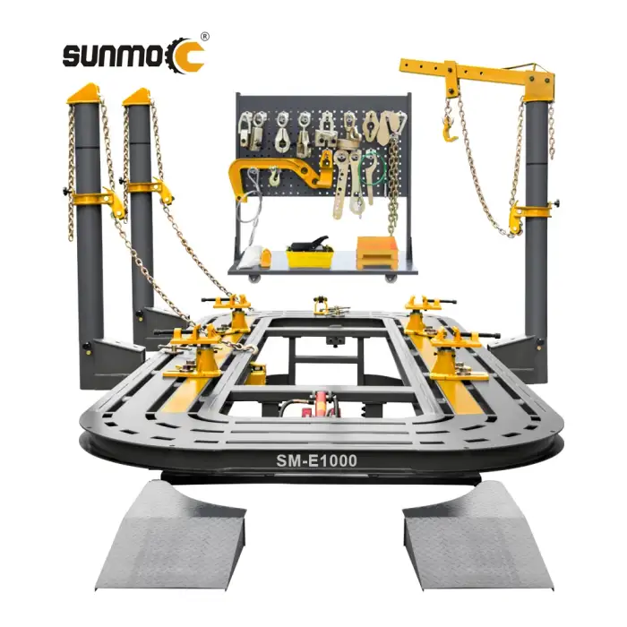 Sunmo Overall Lfiting Auto body frame machine dent puller machine car body repair frame straightening machine