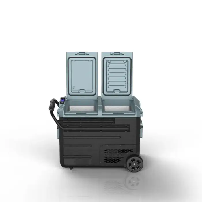 WAYCOOL WEG55 48L Vehicle Refrigerator - AC 100-240V, -20 to 10 Degrees, Compressor System with Wheels