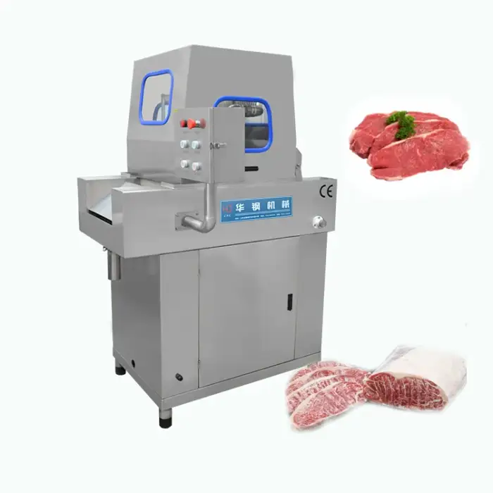 ZSJ-48 Commercial Automatic Beef Steak Port Tenderizer Meat Machine and Marinade for meat processing