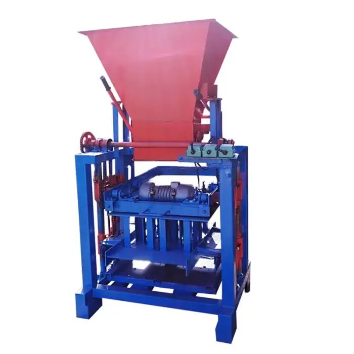 Adobe Block Machine Brick Concrete Hollow Block Making Machine