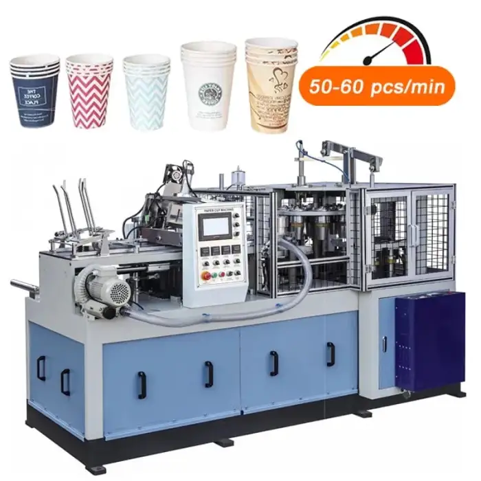 paper cup production machinery paper cup making machine