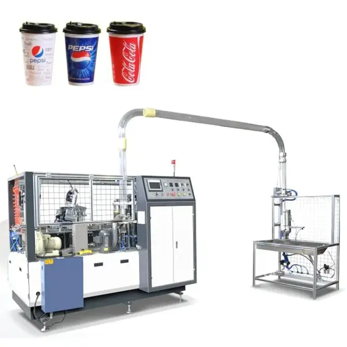 digital color paper cup making machine manual paper cup machine 200 cup per minute