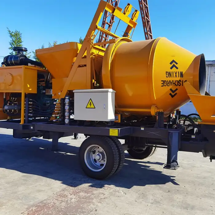 Small Diesel Concrete Mixer