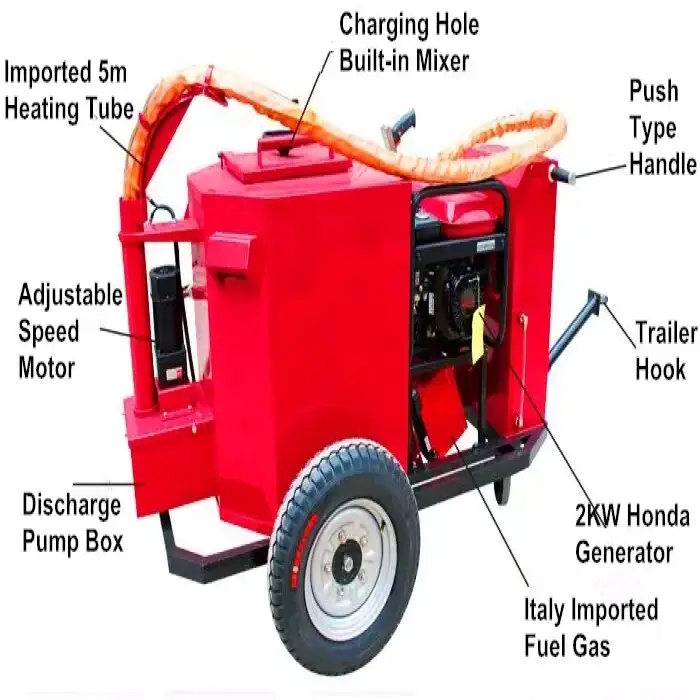 Highway Road Maintenance Asphalt Pavement Crack Sealing Machine