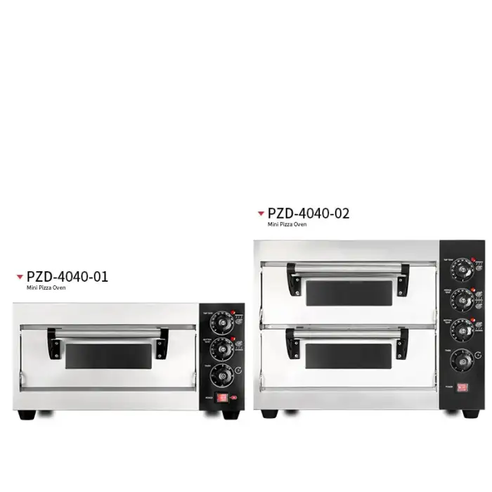 Commercial Small Double Deck Pizza Oven