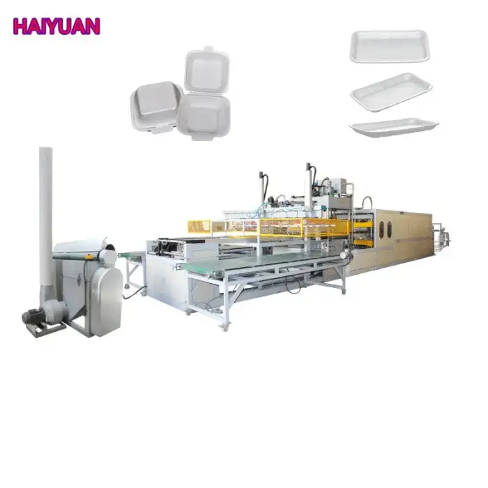 Affordable Plastic Vacuum Forming Machine for Disposable Plates and Food Containers