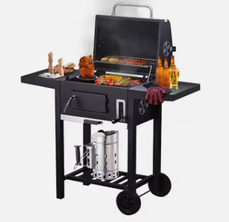 Home Party BBQ Grill Stainless Steel Table Charcoal Barbecue Oven