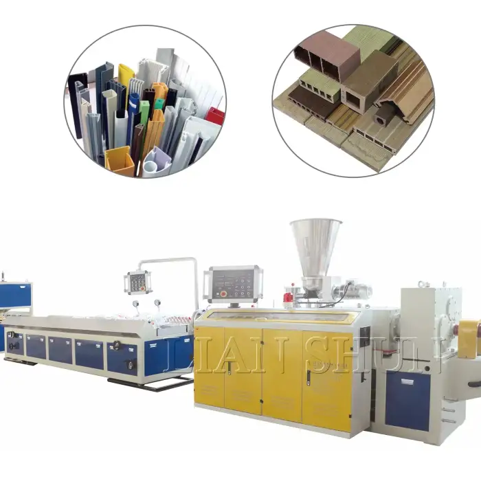 High-Performance PVC Profile Making Machine for Wood Baseboard Production